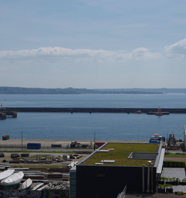Brest (29) | Brest vues imprenables sur le port de commerce et la rade